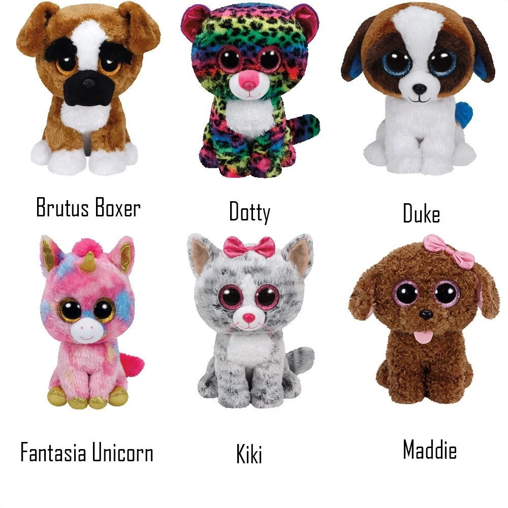 TY Beanie Buddy Plush Toy - Kiki 3 TY Beanie Buddy Plush Toy - Kiki