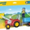 Playmobil 6964 1.2.3 Tractor With Trailer 2 Playmobil 6964 1.2.3 Tractor With Trailer -Gibsons Sales Store 28297 18601