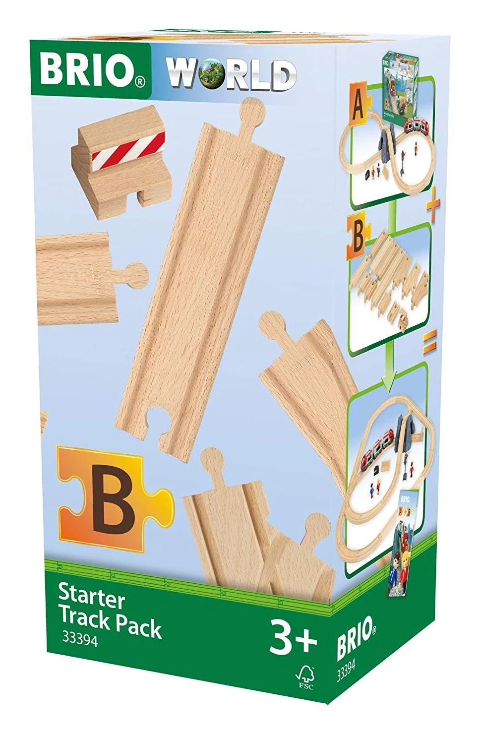 BRIO Starter Track Pack B 33394 3 BRIO Starter Track Pack B 33394