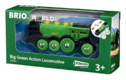 BRIO Big Green Locomotive 33593