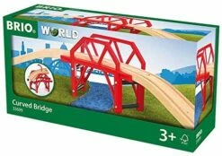 BRIO Curved Bridge 33699
