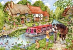 Gibsons Drifting Downstream Jigsaw Puzzle (500 Pieces)