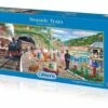 Gibsons Seaside Train 636pc Puzzle 2 Gibsons Seaside Train 636pc Puzzle -Gibsons Sales Store 31635 17135