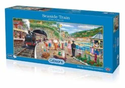 Gibsons Seaside Train 636pc Puzzle