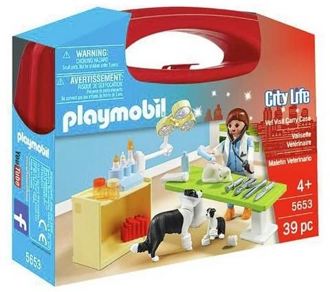 Playmobil 5653 City Life Small Vet Carry Case 3 Playmobil 5653 City Life Small Vet Carry Case