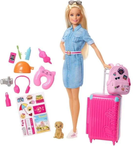 Barbie Travel Doll 3 Barbie Travel Doll