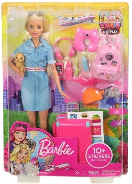 Barbie Travel Doll 4 Barbie Travel Doll - Image 2