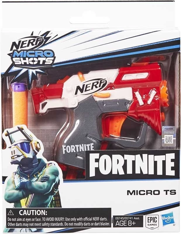 Nerf Fortnite Microshots Assorted 3 Nerf Fortnite Microshots Assorted