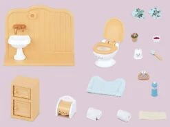 Sylvanian Families Toilet Set 9 Sylvanian Families Toilet Set -Gibsons Sales Store 33675 16520