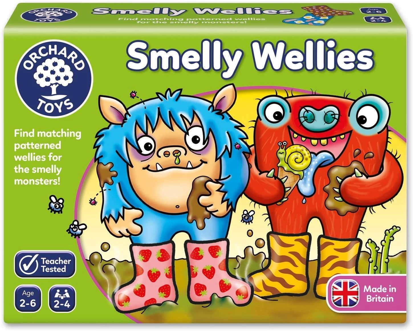 Orchard Toys Smelly Wellies Game 3 Orchard Toys Smelly Wellies Game