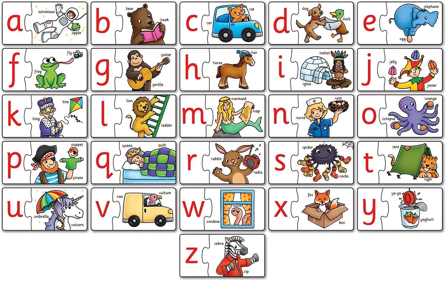 Orchard Toys Alphabet Match Jigsaw 4 Orchard Toys Alphabet Match Jigsaw - Image 2