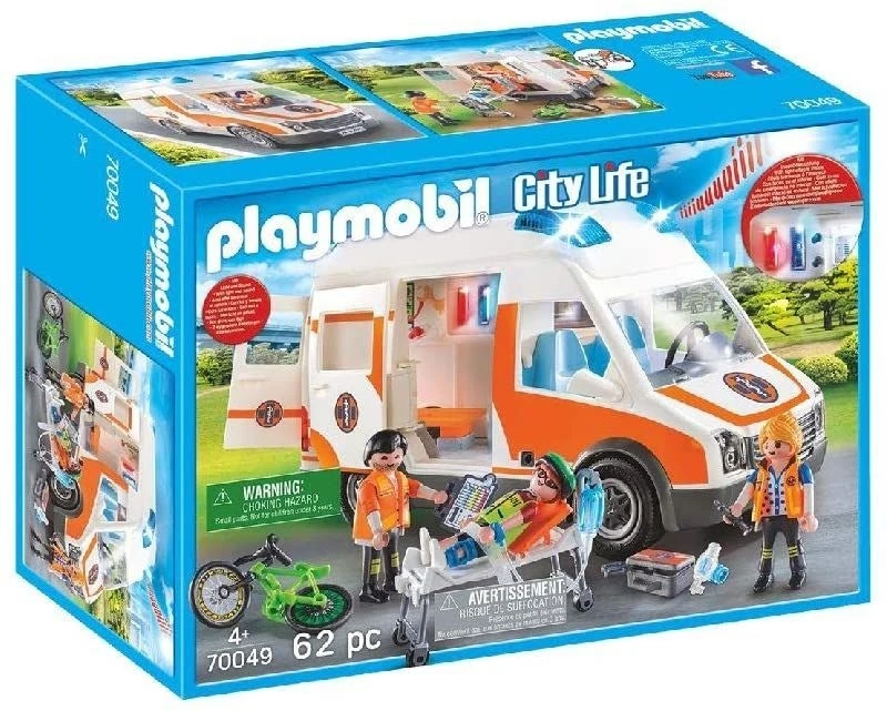 Playmobil City Life Ambulance With Lights And Sound 3 Playmobil City Life Ambulance With Lights And Sound