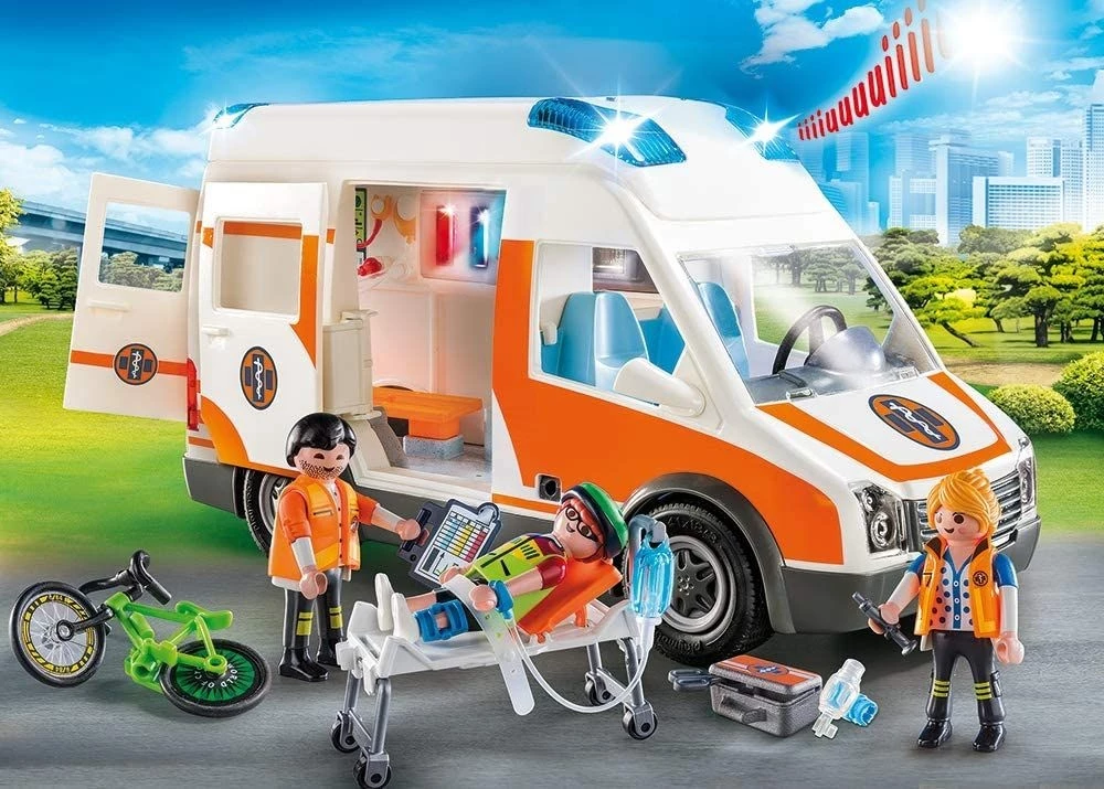 Playmobil City Life Ambulance With Lights And Sound 4 Playmobil City Life Ambulance With Lights And Sound - Image 2