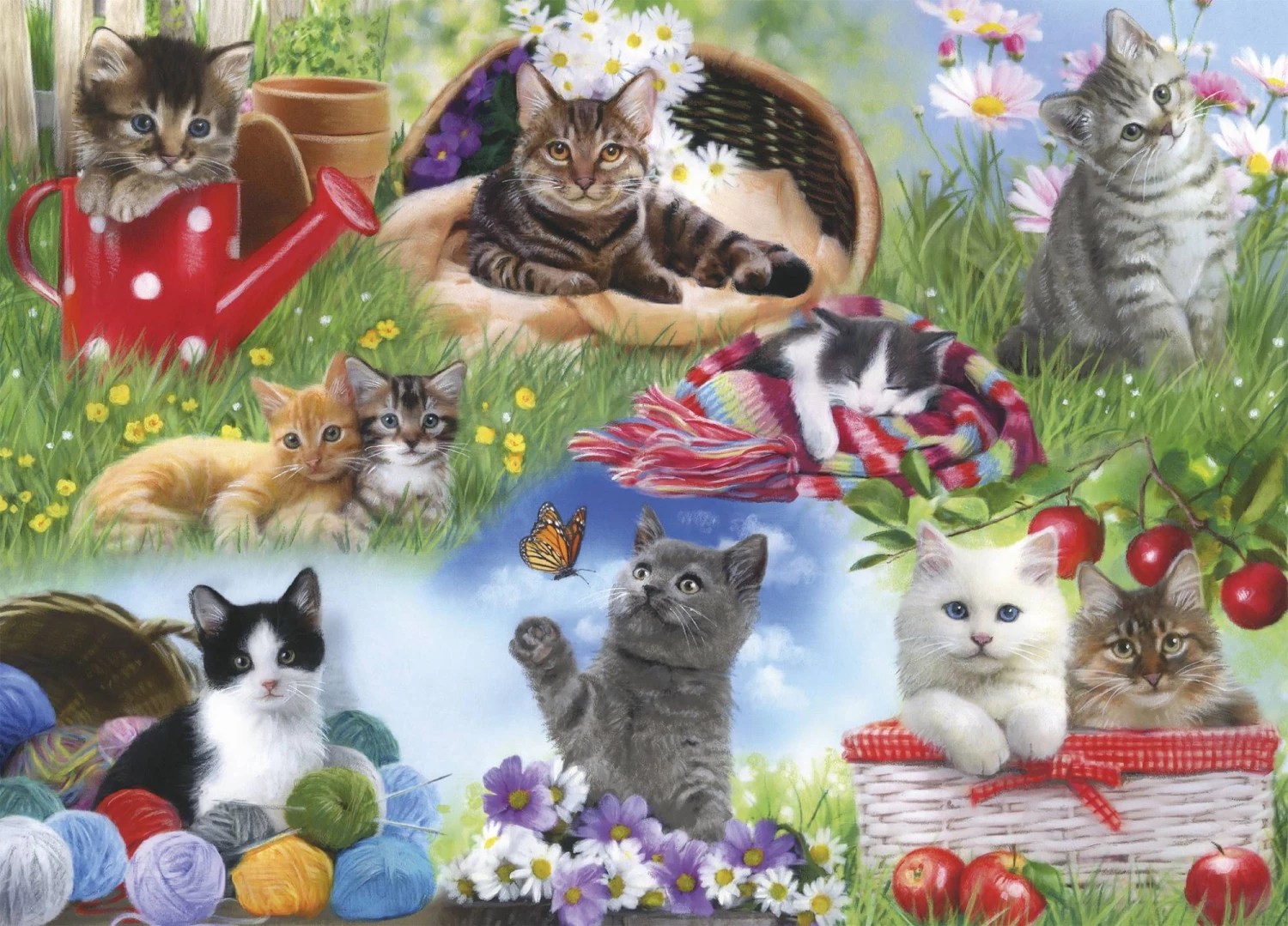 Gibsons Cats Jigsaw Puzzle (12 Pieces) 4 Gibsons Cats Jigsaw Puzzle (12 Pieces) - Image 2