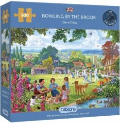 Gibsons Bowling By The Brook Jigsaw Puzzle (500 Pieces)