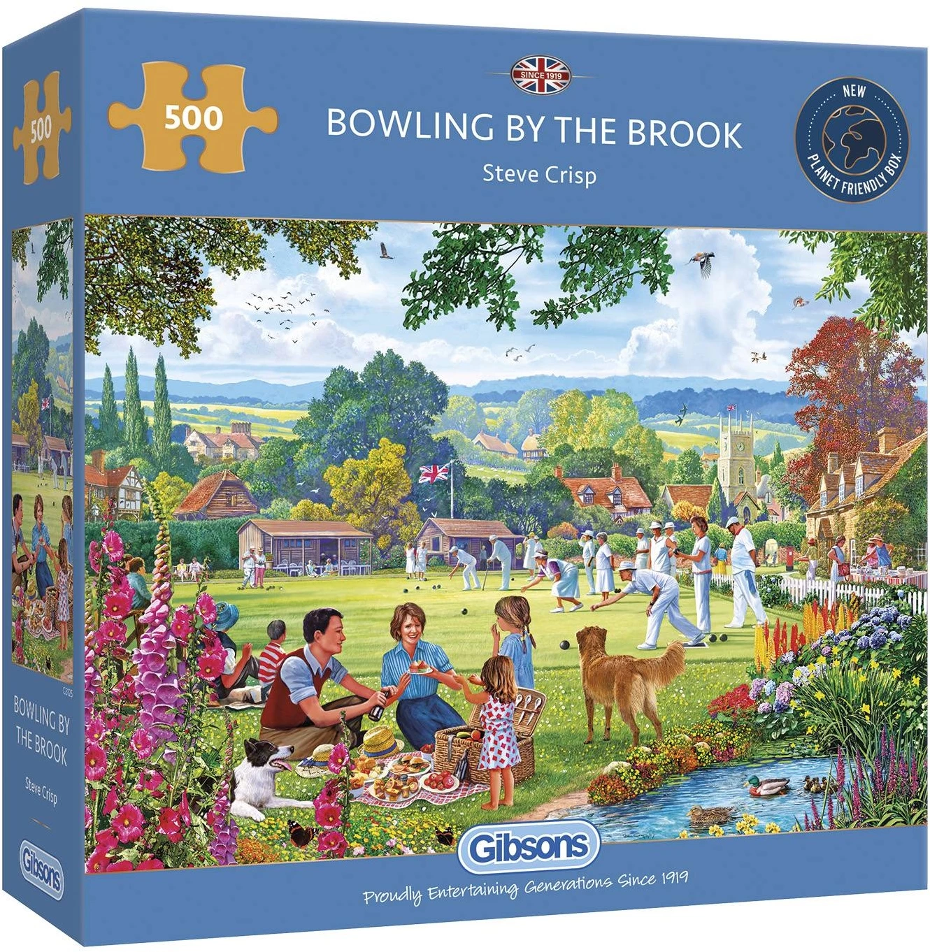 Gibsons Bowling By The Brook Jigsaw Puzzle (500 Pieces) 3 Gibsons Bowling By The Brook Jigsaw Puzzle (500 Pieces)