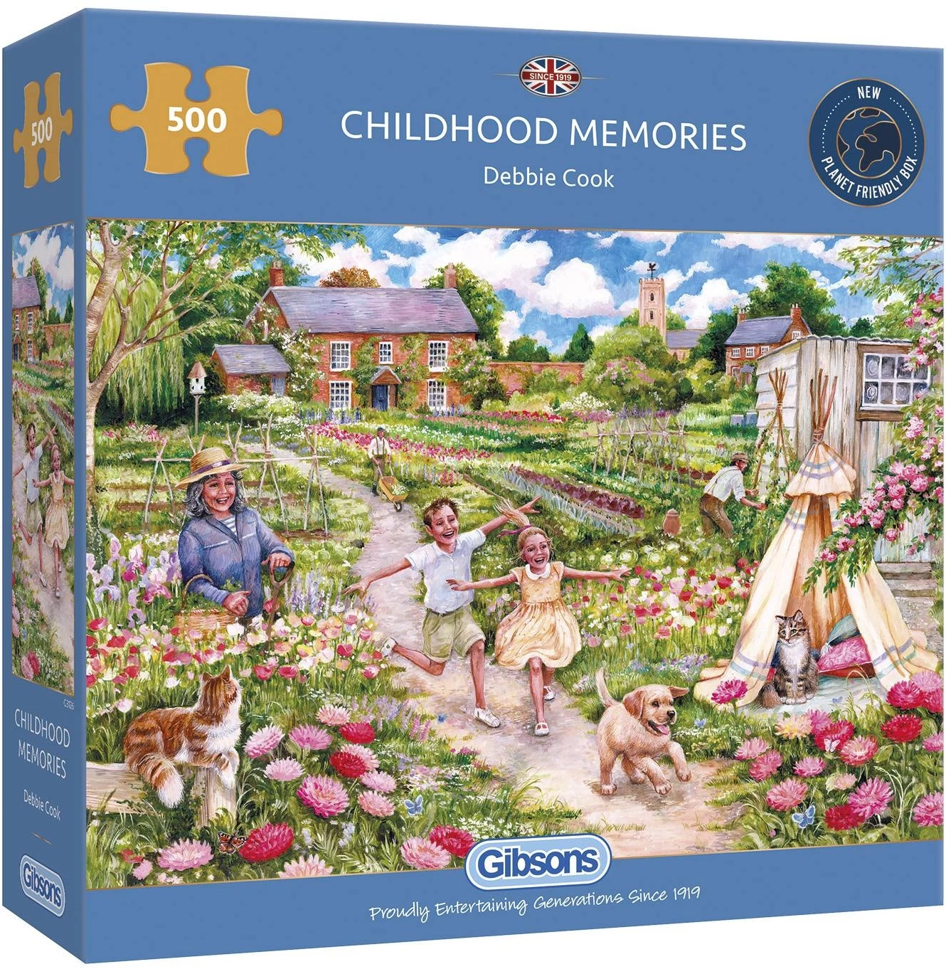Gibsons Childhood Memories Jigsaw Puzzle (500 Pieces) 3 Gibsons Childhood Memories Jigsaw Puzzle (500 Pieces)