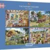 Gibsons The Farmer's Round Jigsaw Puzzle (4 X 500 Pieces) 2 Gibsons The Farmer's Round Jigsaw Puzzle (4 X 500 Pieces) -Gibsons Sales Store 36044 14582