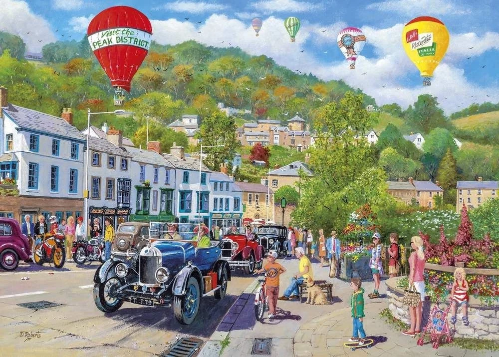 Gibsons Matlock Bath Jigsaw Puzzle 1000pc 4 Gibsons Matlock Bath Jigsaw Puzzle 1000pc - Image 2
