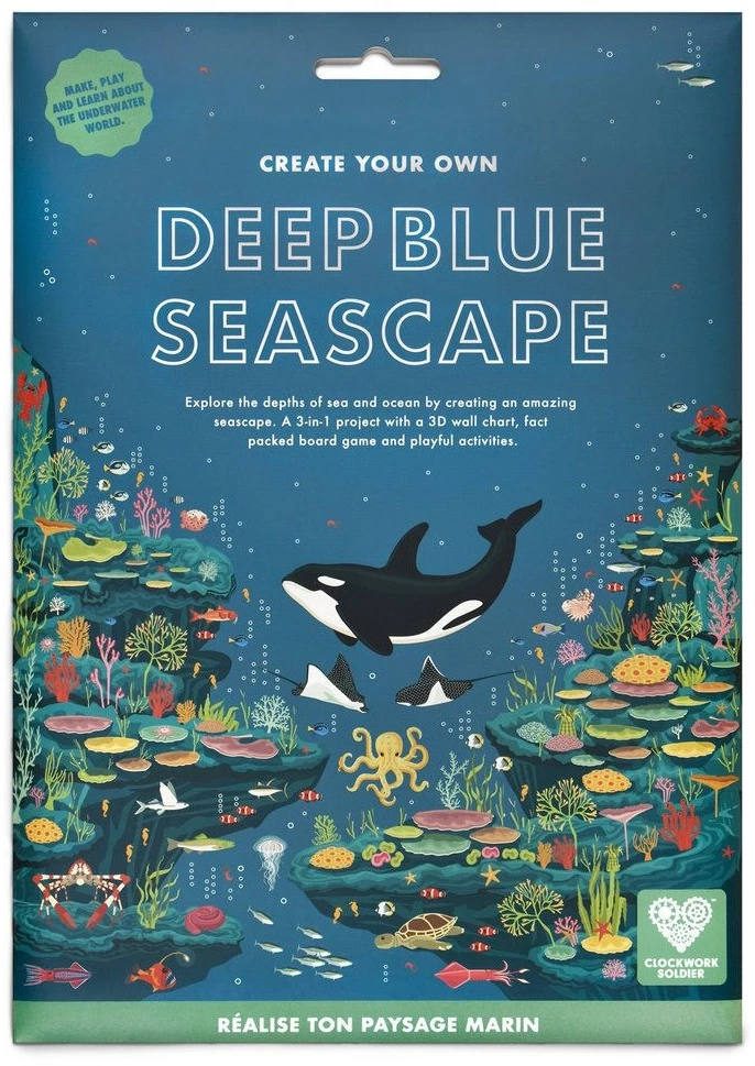 Clockwork Soldier Create Your Own Deep Blue Seascape Gift 3 Clockwork Soldier Create Your Own Deep Blue Seascape Gift