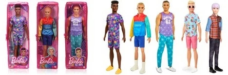 Barbie Ken Fashion Dolls Assortment 5 Barbie Ken Fashion Dolls Assortment - Image 3