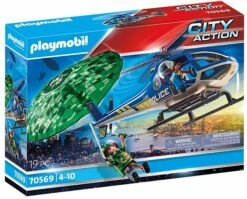 Playmobil 70569 City Action Police Parachute Search