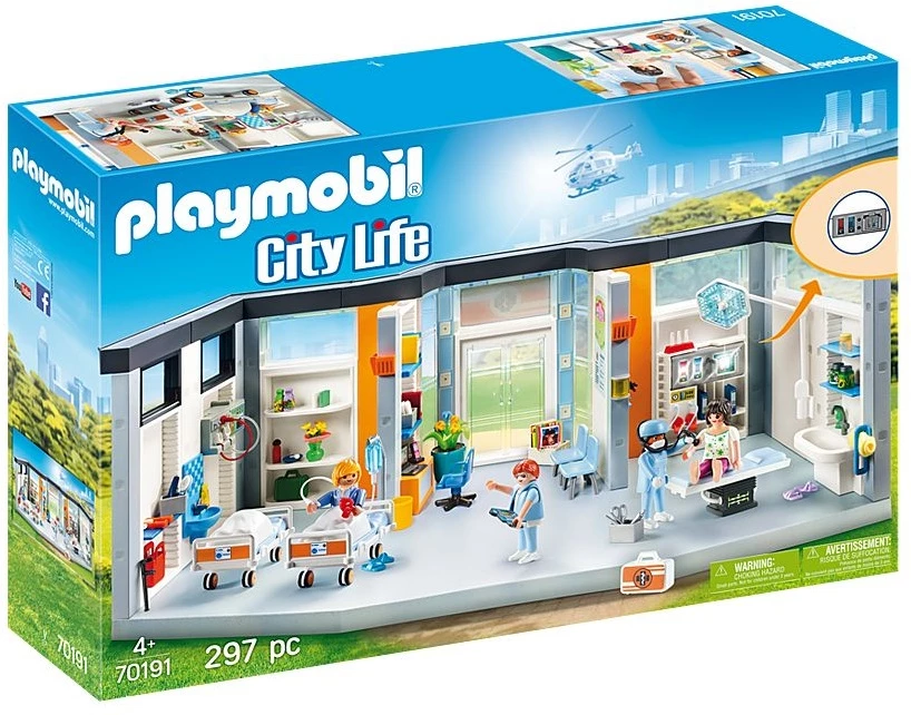 Playmobil 70191 City Life Hospital Clinic 3 Playmobil 70191 City Life Hospital Clinic