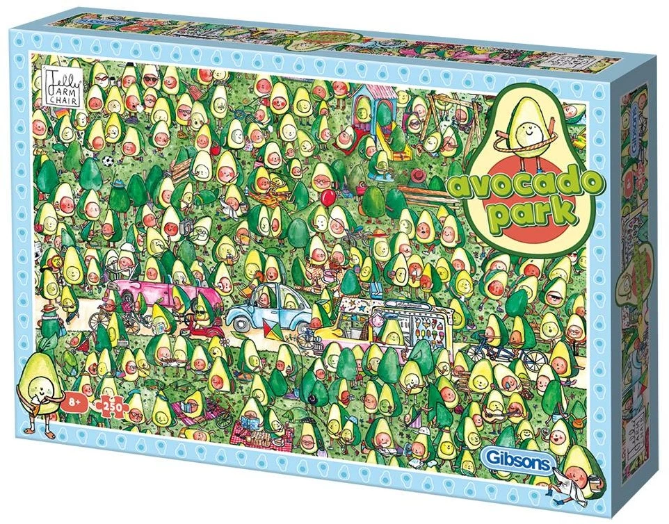 Gibsons Avocado Park 250pc XL Puzzle 3 Gibsons Avocado Park 250pc XL Puzzle