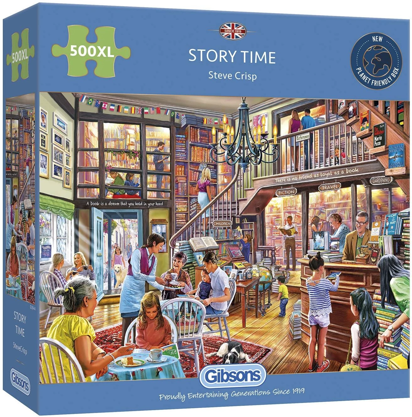 Gibsons Story Time 500pc XL Puzzle 3 Gibsons Story Time 500pc XL Puzzle