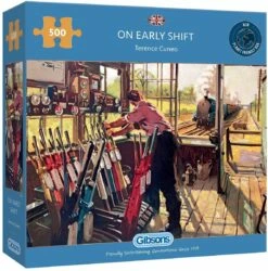 Gibsons On Early Shift 500pc Puzzle