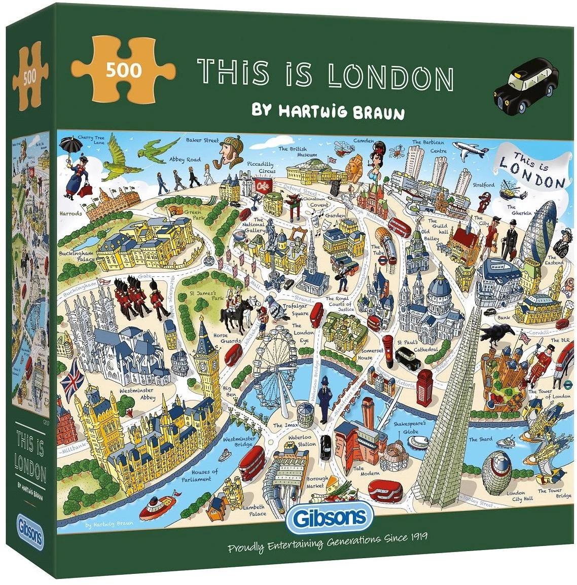 Gibsons This Is London 500pc Puzzle 3 Gibsons This Is London 500pc Puzzle