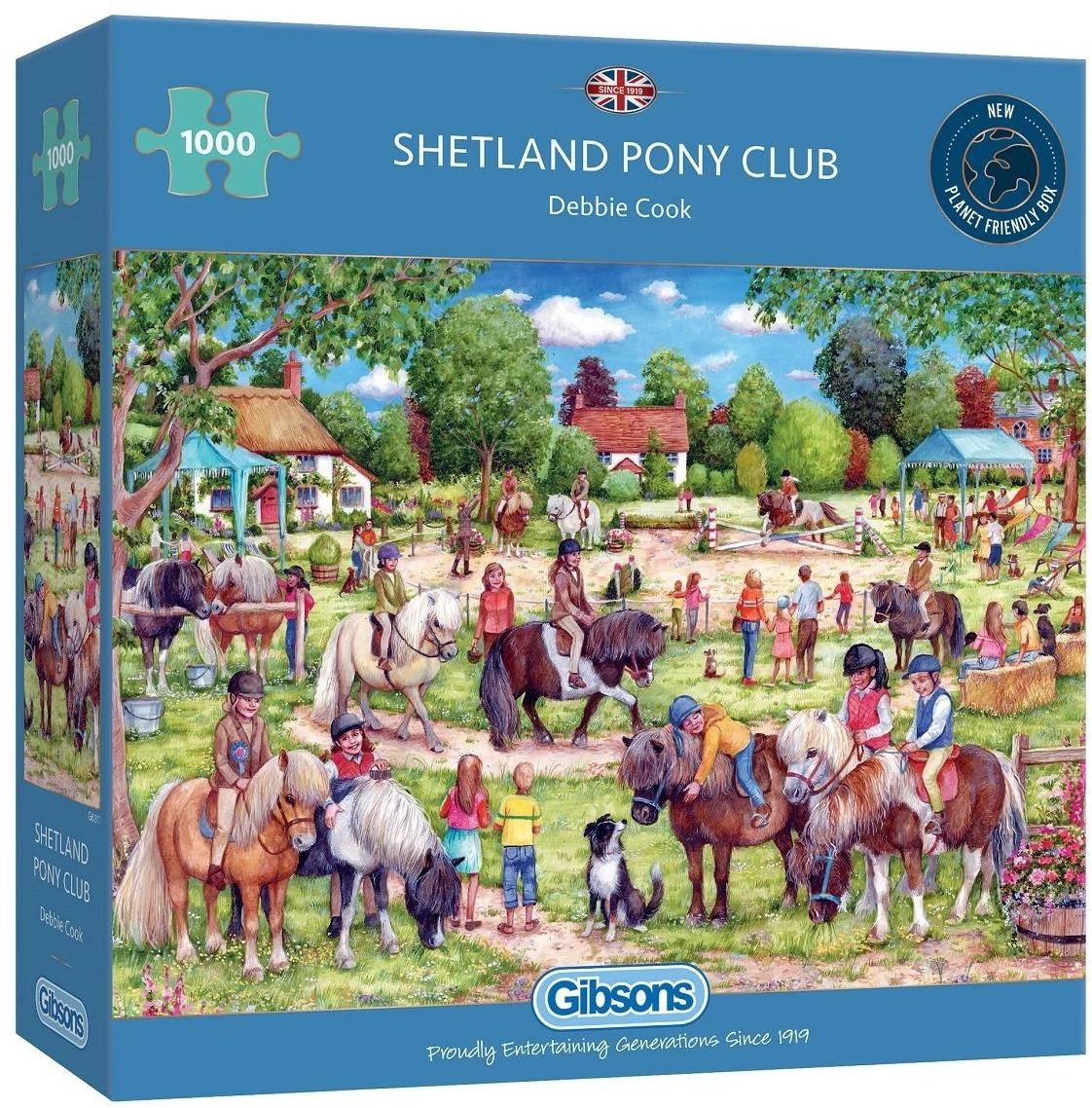Gibsons Shetland Pony Club 1000pc Puzzle 3 Gibsons Shetland Pony Club 1000pc Puzzle
