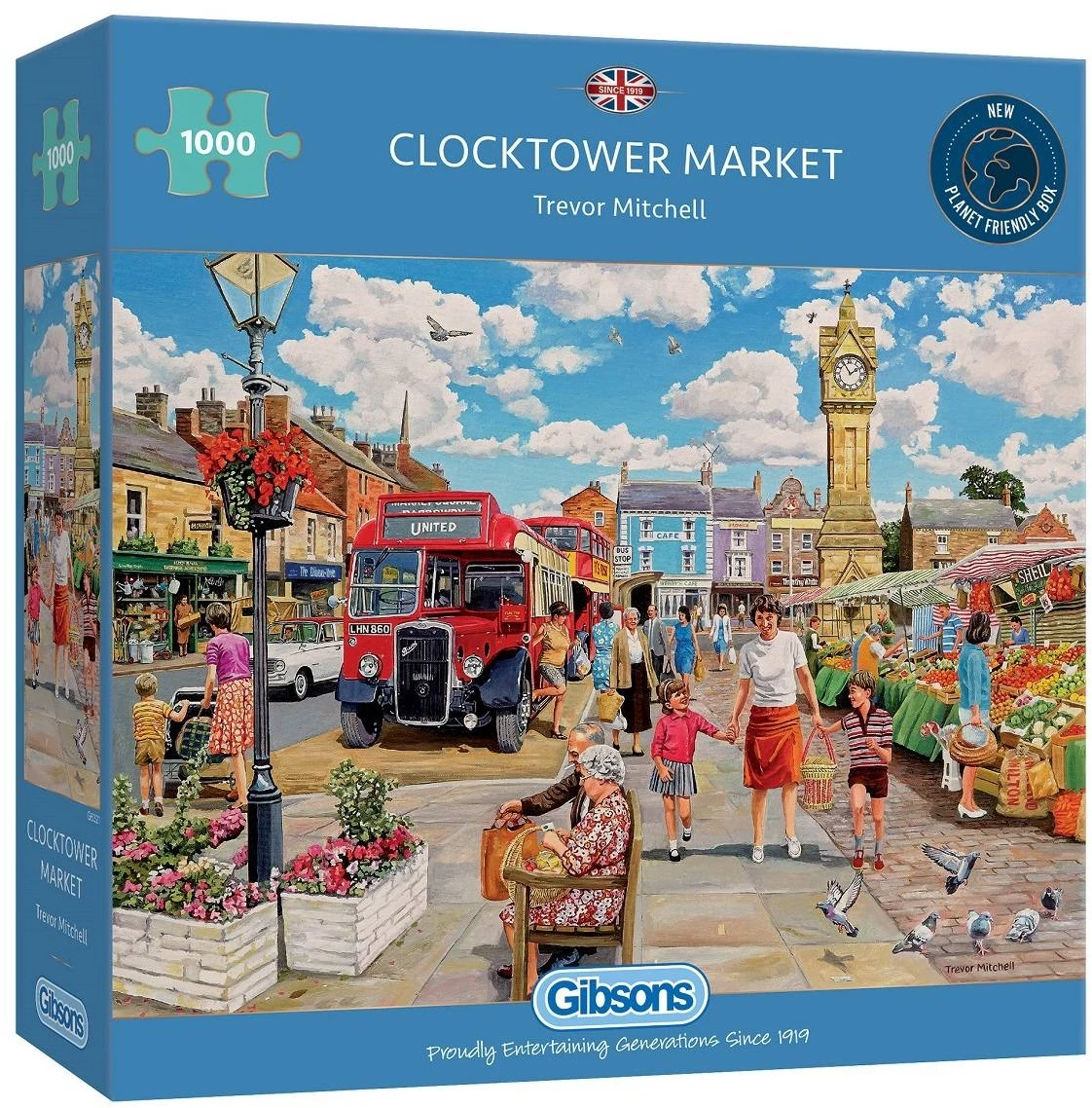 Gibsons Clocktower Market 1000pc Puzzle 3 Gibsons Clocktower Market 1000pc Puzzle