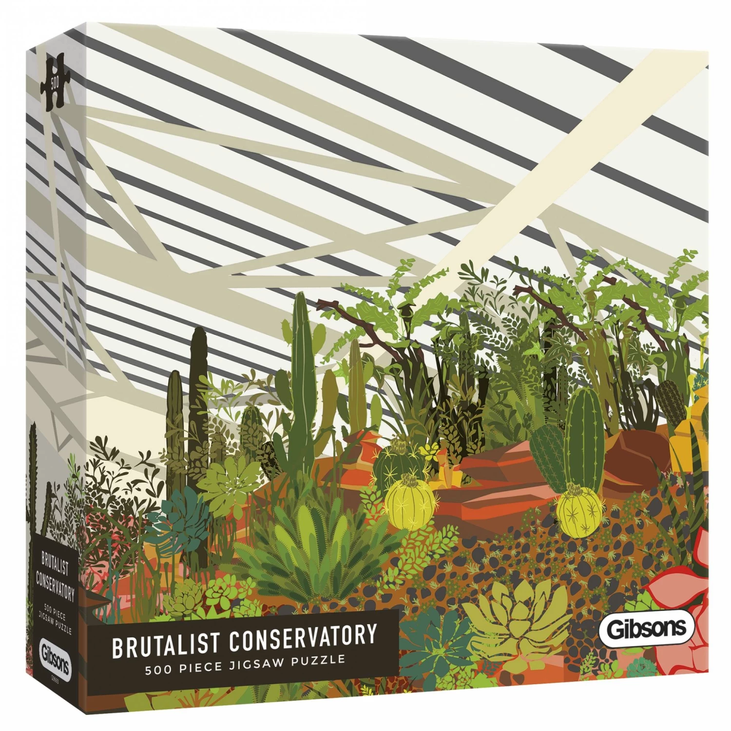 Gibsons Brutalist Conservatory 500pc Puzzle 3 Gibsons Brutalist Conservatory 500pc Puzzle