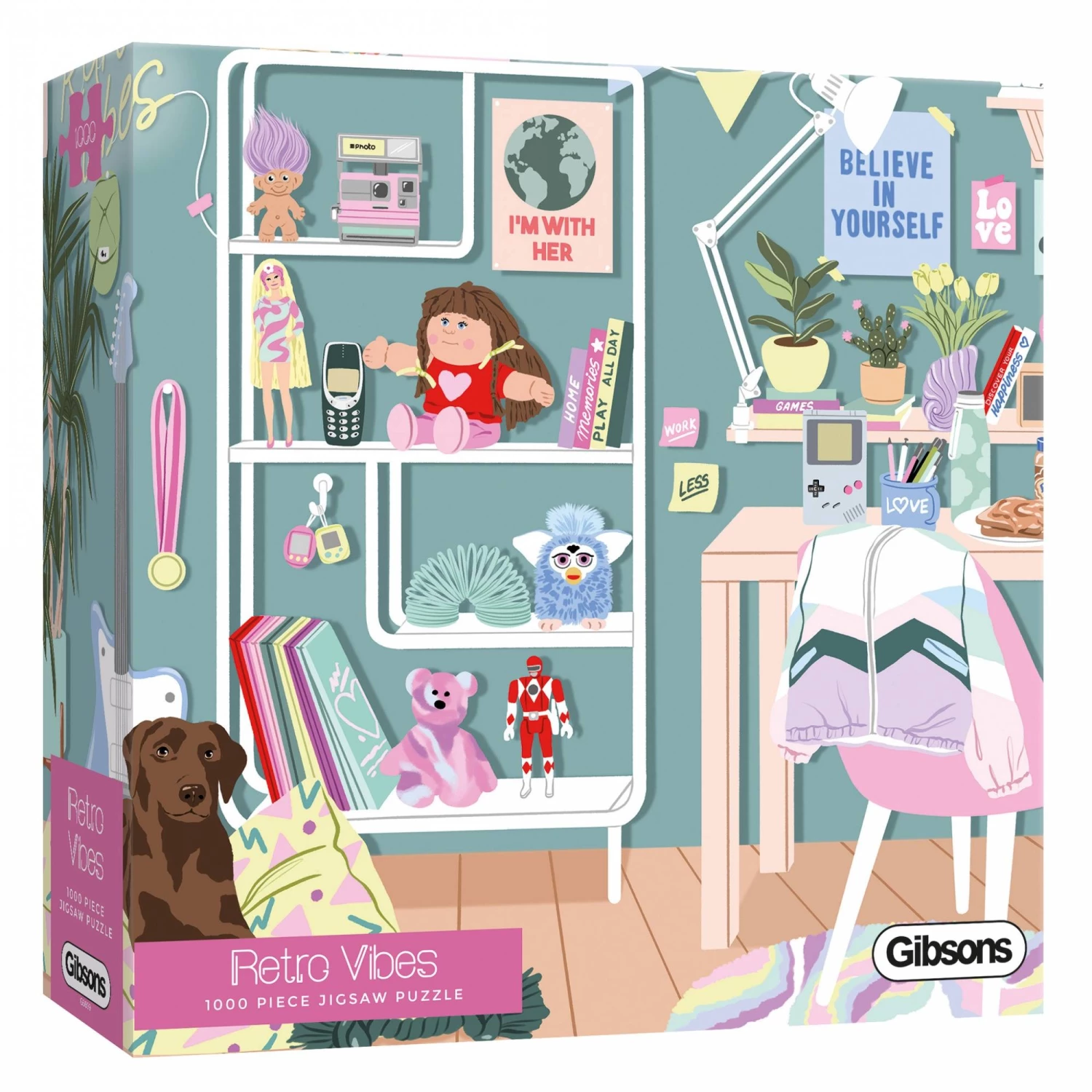 Gibsons Retro Vibes 1000pc Puzzle 3 Gibsons Retro Vibes 1000pc Puzzle