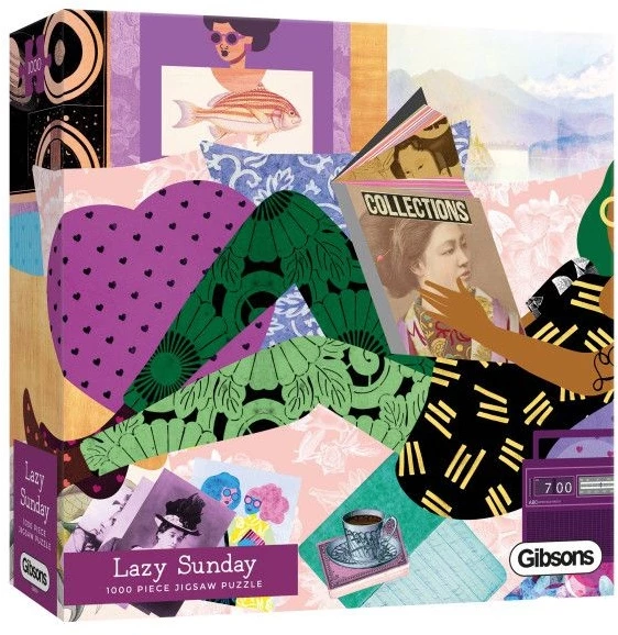 Gibsons Lazy Sunday 1000pc Puzzle 3 Gibsons Lazy Sunday 1000pc Puzzle