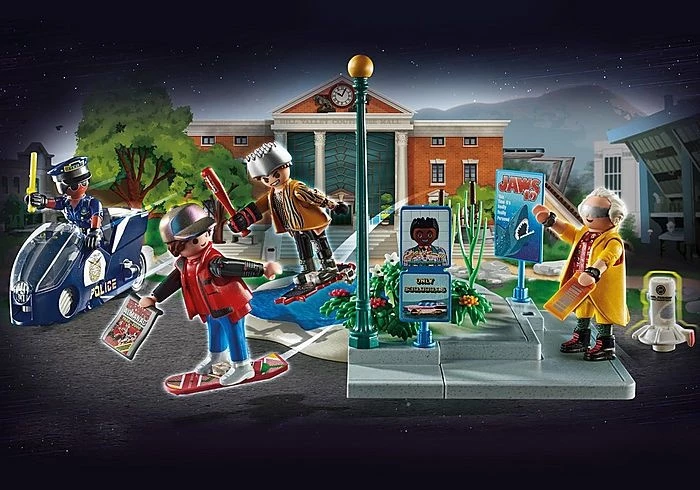 Playmobil 70634 Back To The Future Part II - Hoverboard Chase 3 Playmobil 70634 Back To The Future Part II - Hoverboard Chase - Image 2