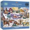 Gibsons Winter Cottages Jigsaw Puzzle 1000pc