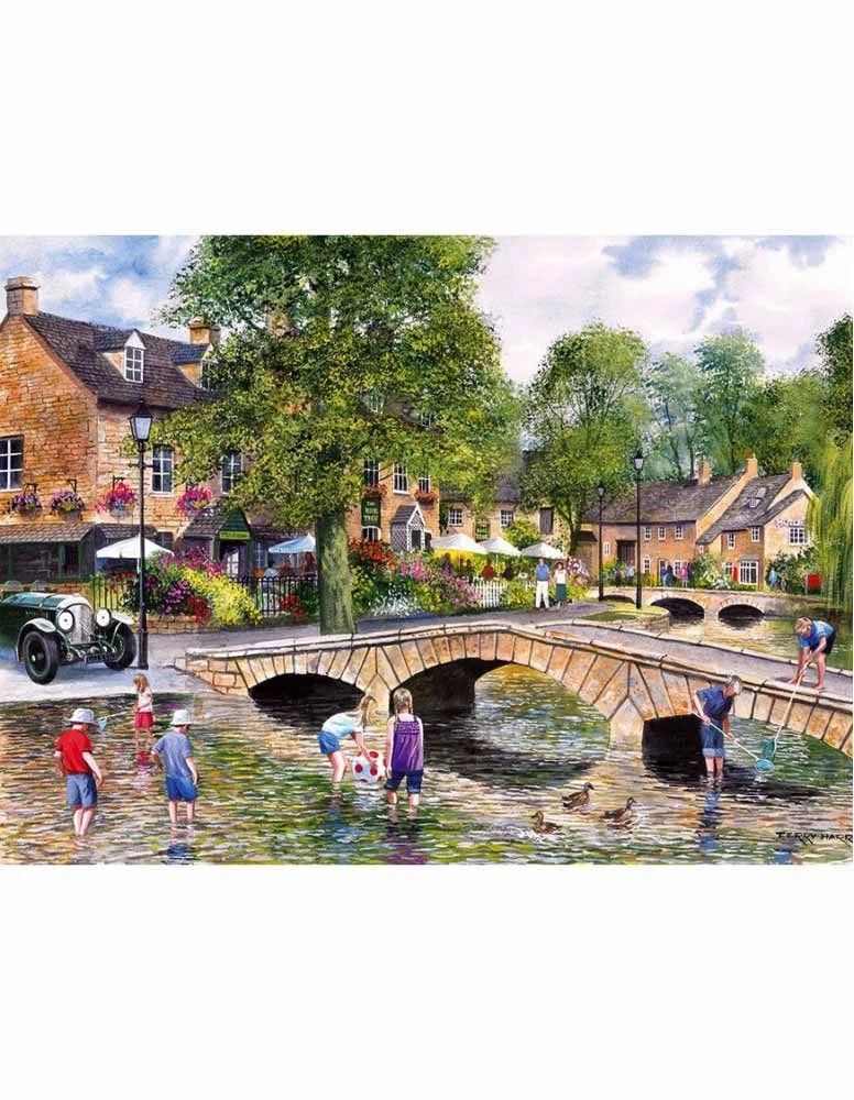 Gibsons Bourton On The Water 1000 Piece Jigsaw 3 Gibsons Bourton On The Water 1000 Piece Jigsaw