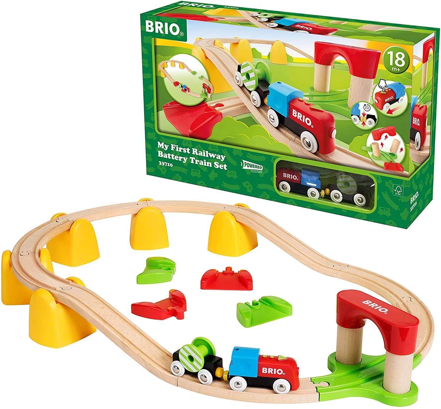 Brio My First Railway 33710 Battery Operated Train Set 3 Brio My First Railway 33710 Battery Operated Train Set