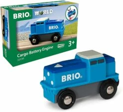 Brio World - 33130 Cargo Battery Engine - Blue