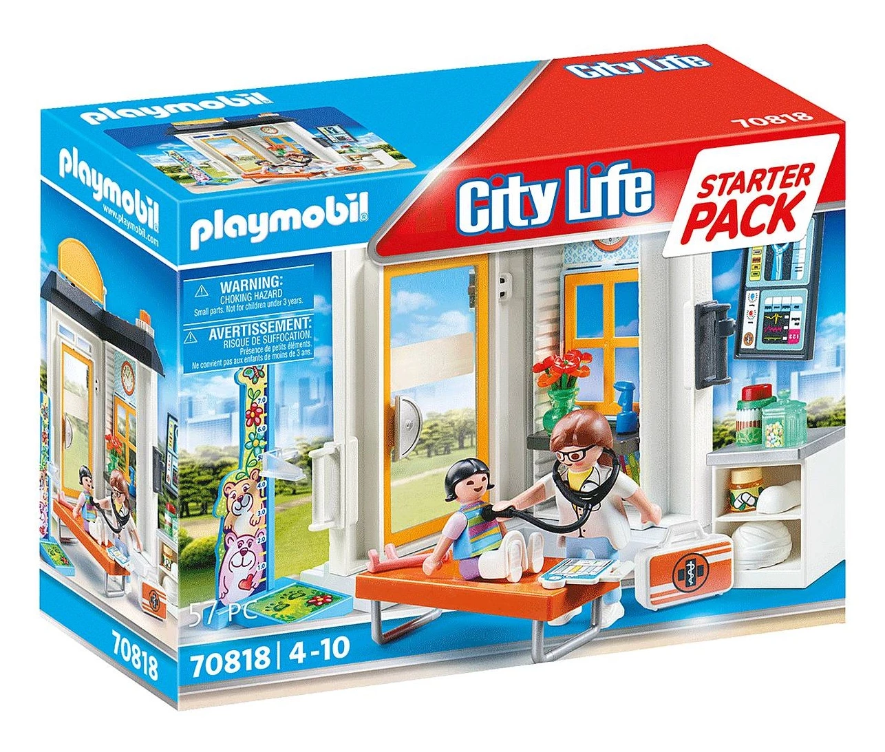 Playmobil City Life 70818 Starter Pack Pediatrician 3 Playmobil City Life 70818 Starter Pack Pediatrician