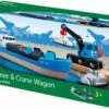 BRIO Freight Ship And Crane 33534 1 BRIO Freight Ship And Crane 33534 -Gibsons Sales Store 47912 39329