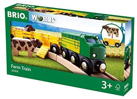 BRIO Farm Train 33404 3 BRIO Farm Train 33404