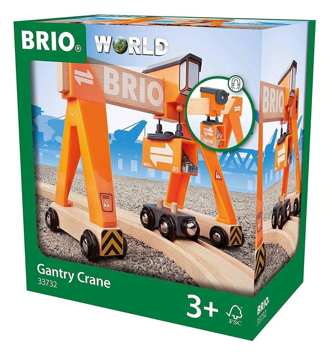 BRIO Harbour Gantry Crane 33732 3 BRIO Harbour Gantry Crane 33732