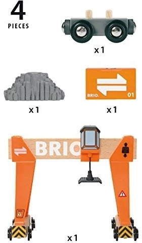BRIO Harbour Gantry Crane 33732 4 BRIO Harbour Gantry Crane 33732 - Image 2