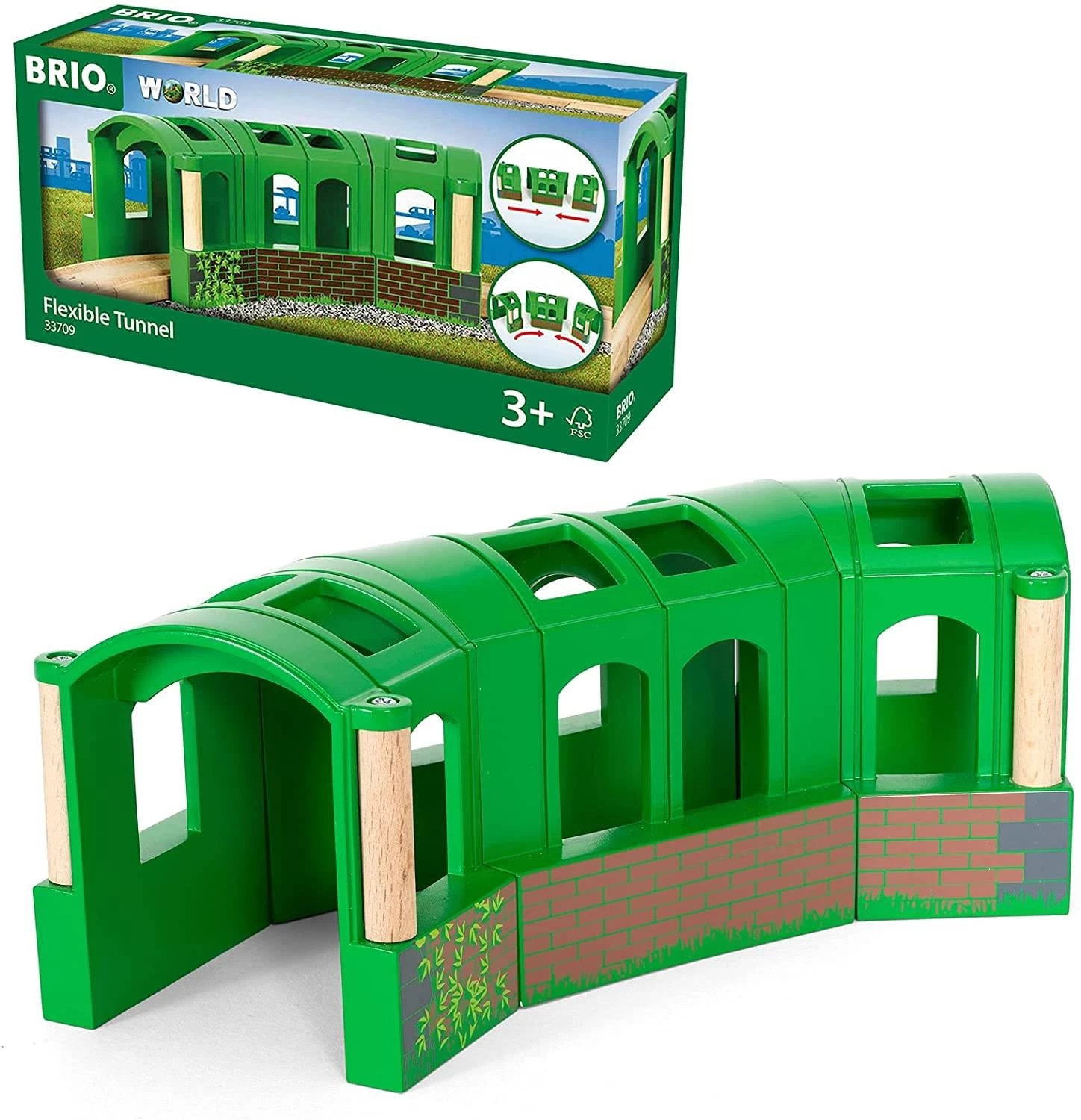Brio World - 33709 Flexible Tunnel 3 Brio World - 33709 Flexible Tunnel