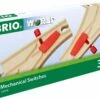 Brio World Railway Track - 33344 Mechanical Switches 2 Brio World Railway Track - 33344 Mechanical Switches -Gibsons Sales Store 47941 39262