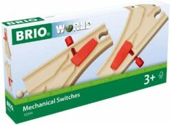 Brio World Railway Track - 33344 Mechanical Switches