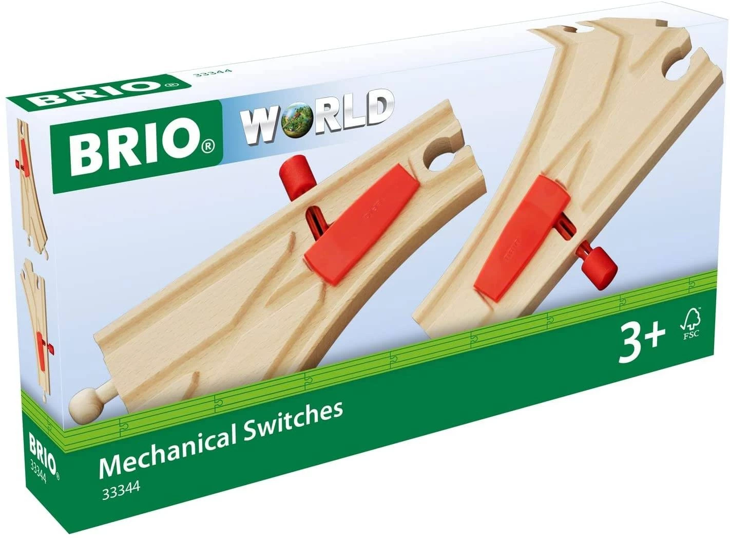 Brio World Railway Track - 33344 Mechanical Switches 3 Brio World Railway Track - 33344 Mechanical Switches